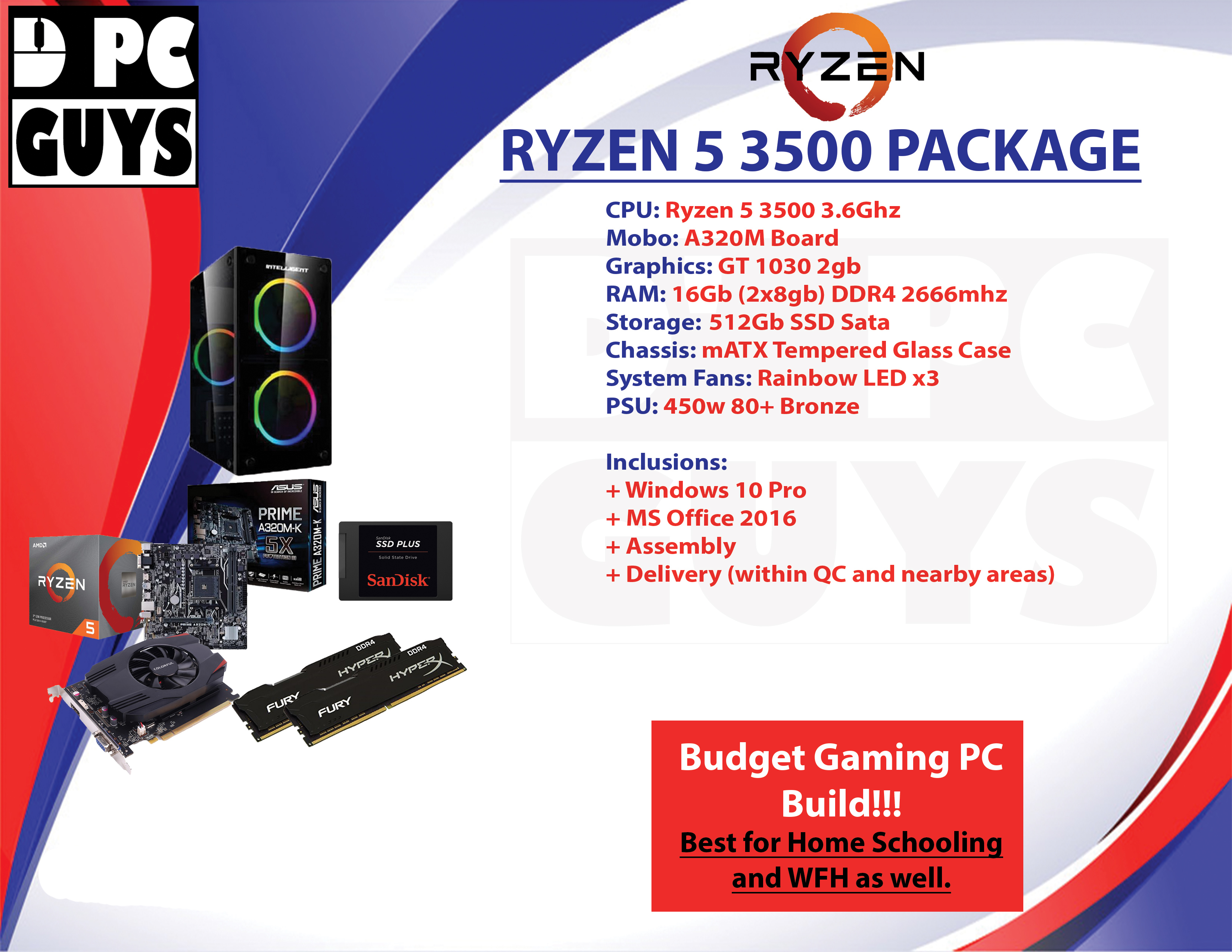 Ryzen 5 3500 Pc Cheapest Offers 56 Off Cartorioonline Registrocivil3bh Com Br