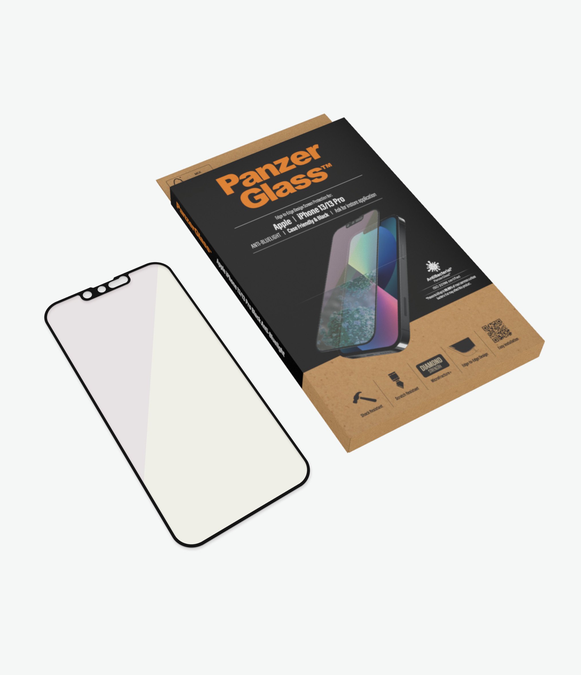 PanzerGlass iPhone 13 13 Pro AntiBluelight Screen Protector