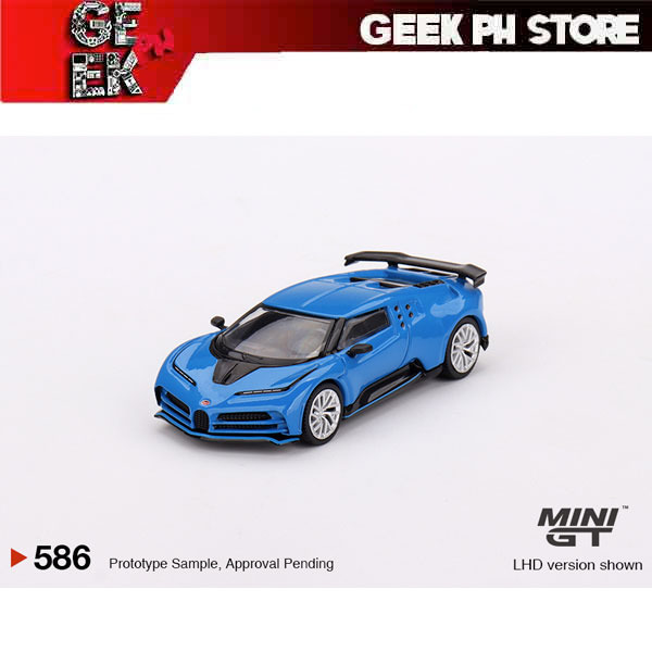 Mini GT 1/64 Bugatti Centodieci Blu Bugatti – Edition Limitée, Boîte Scellée, Modèle De Prestige Mini GT Boite Scellée
