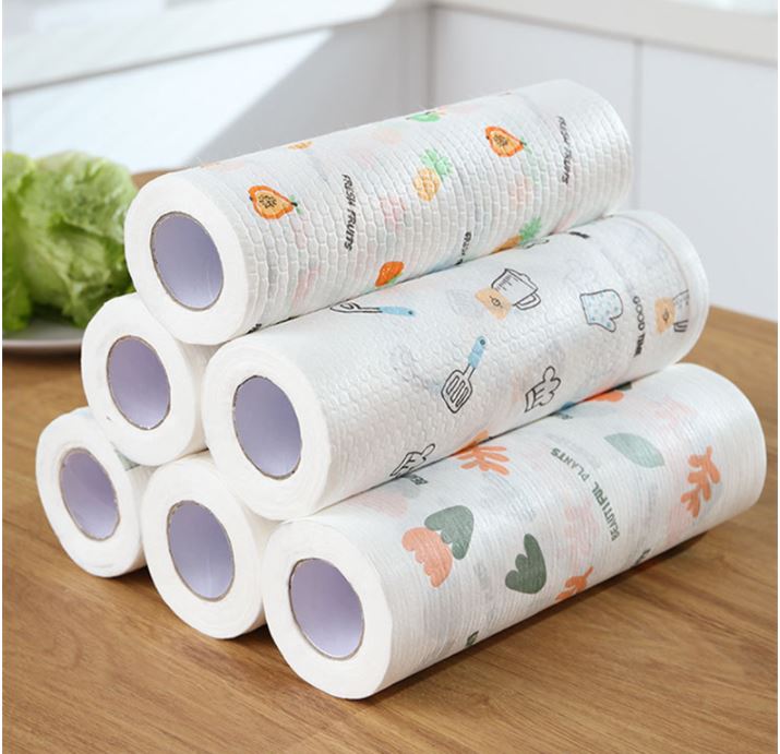 TISSUE PAPER001 2 Pcs. Multipurpose Kitchen Disposable Soft Tissue
