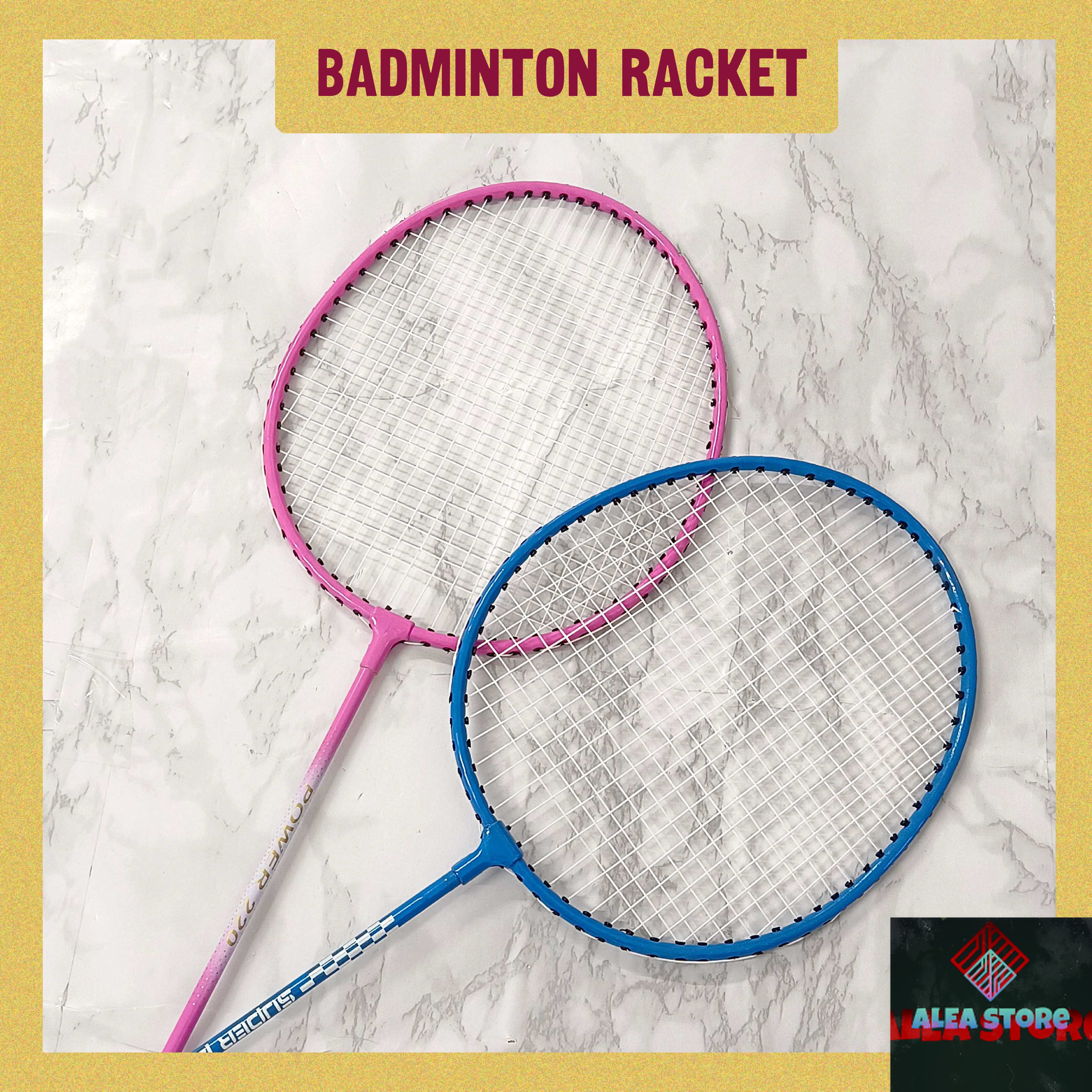ALEA 2pcs Badminton Racket Couple Alloy Split Racket Student Beginner Fitness Badminton Racket