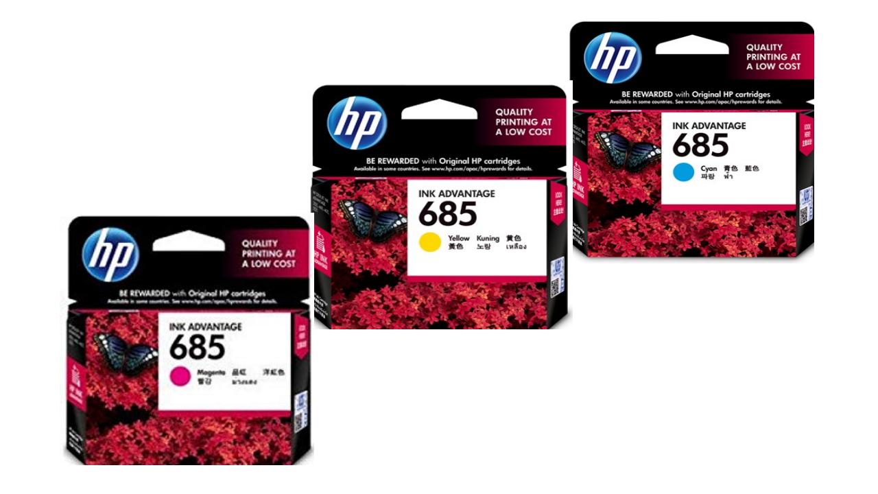 hp 685 cyan ink cartridge