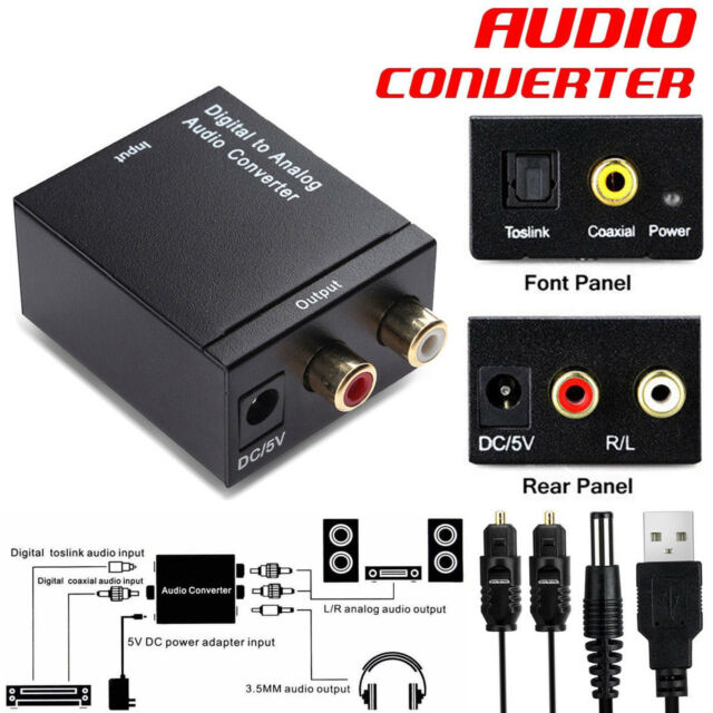 digital to analog audio converter adapter