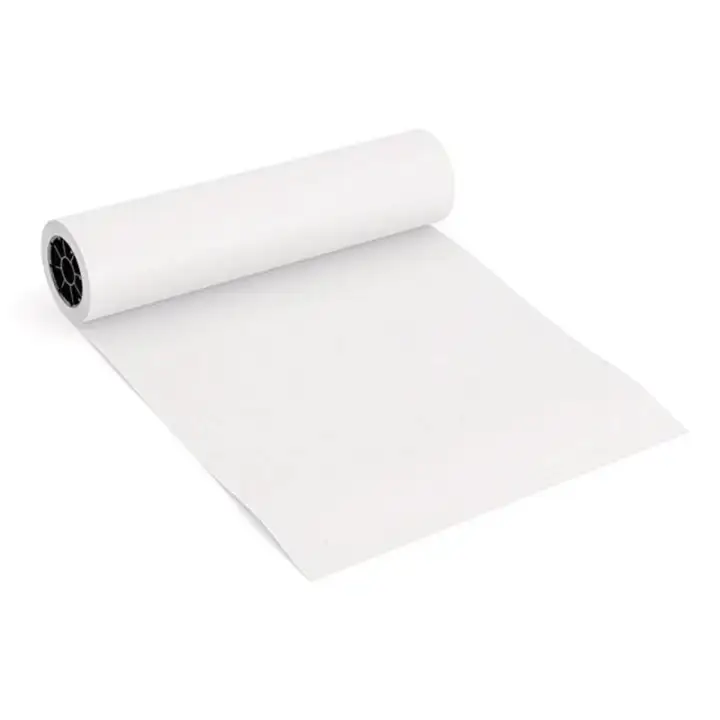 white craft paper roll