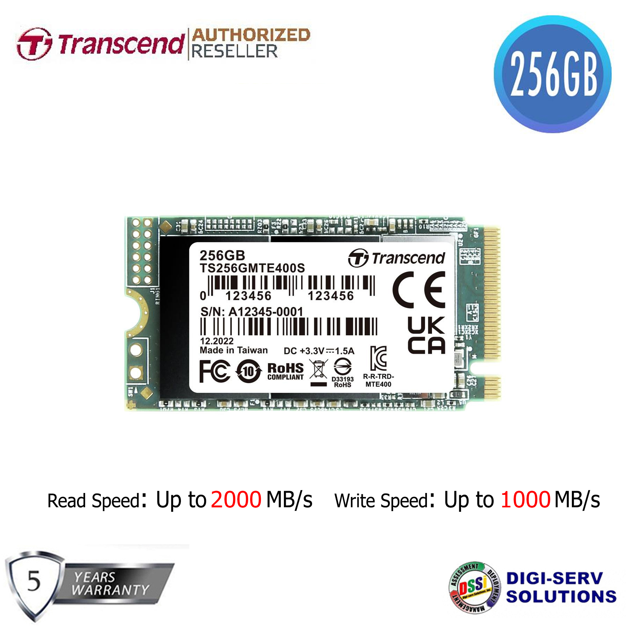 保証 Transcend SSD 256GB M.2 2242 SATA III 6Gb s TS256GMTS400