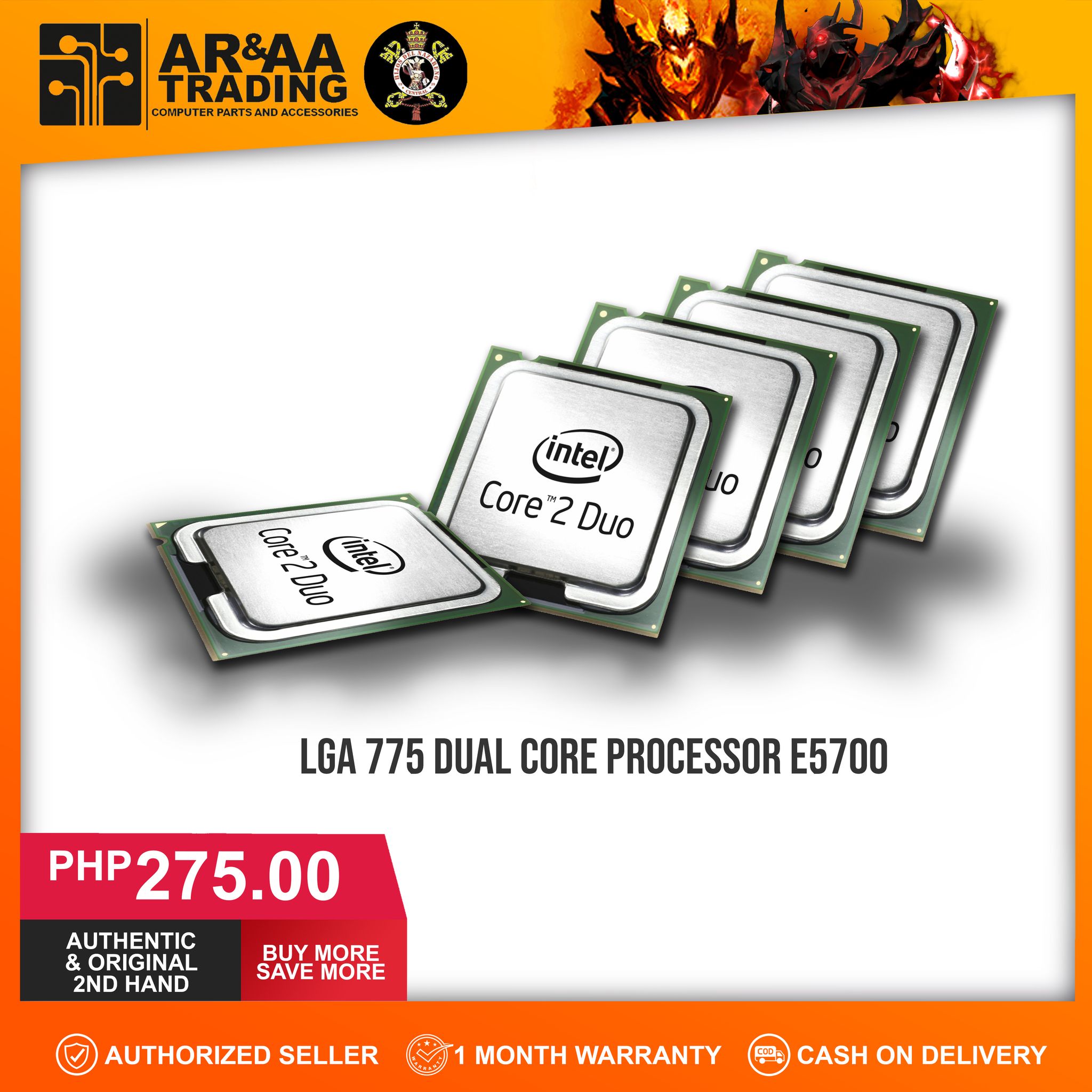 LGA 775 Dual COre processor E5700 Lazada PH