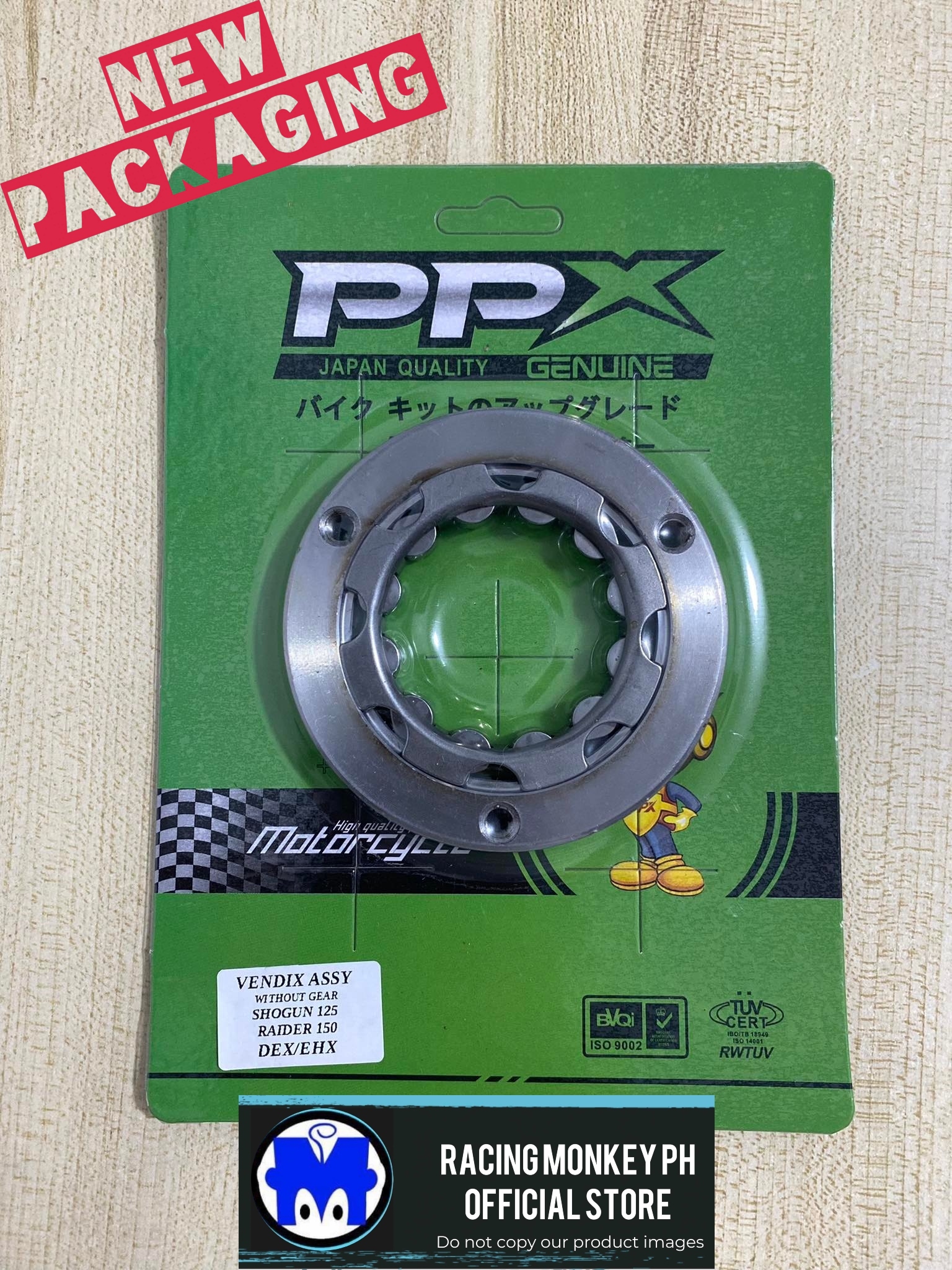 Vendix/Bendix Starter Clutch Assy w/o Gear (Shogun125 Pro/Raider 150