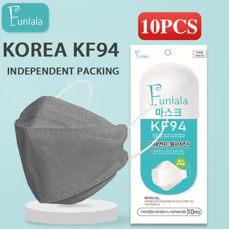 100pcs KF94 White Mask Original on Sale FDA Approved Washable K95 Face