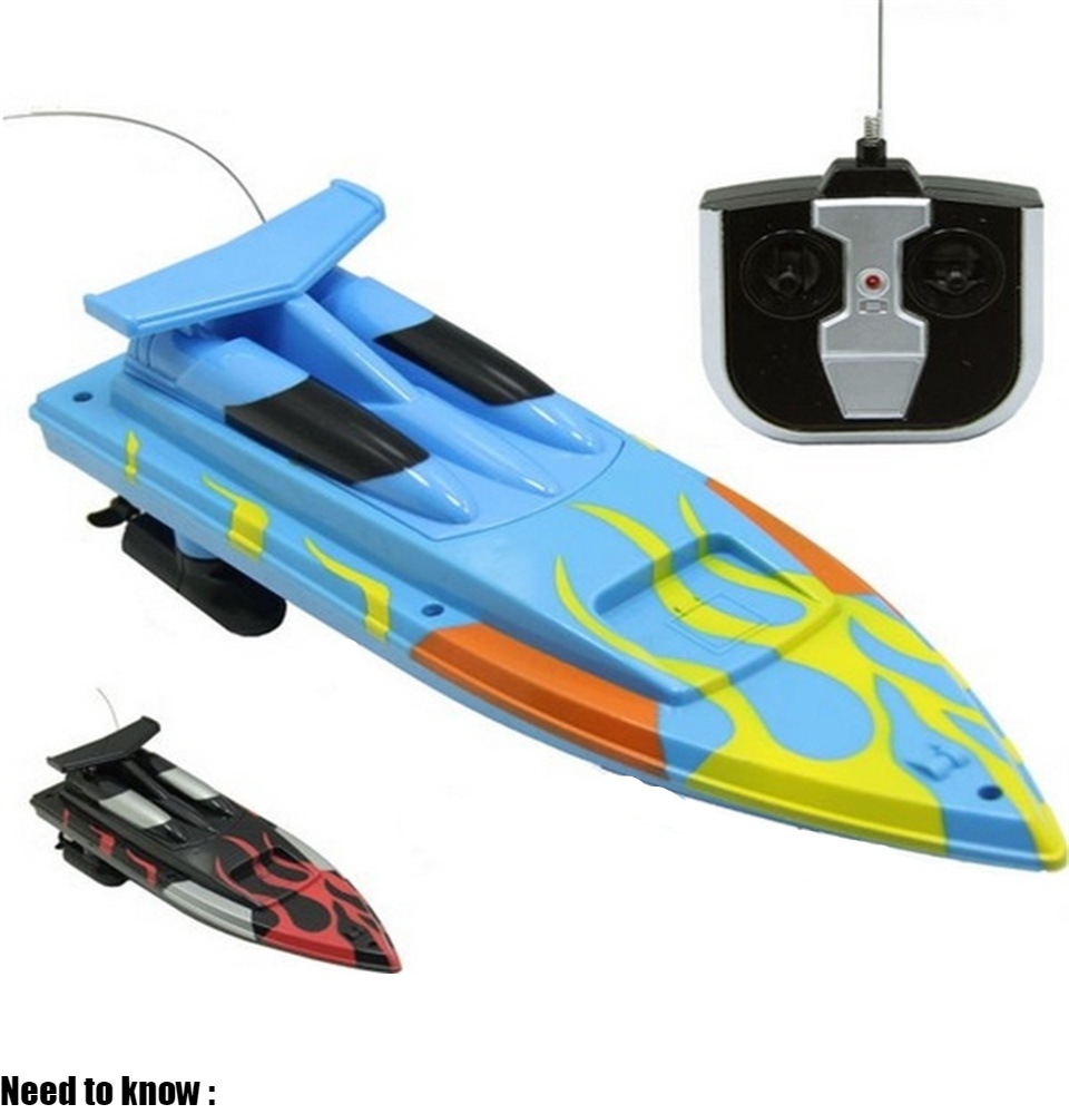 rechargeable radio control speedboat