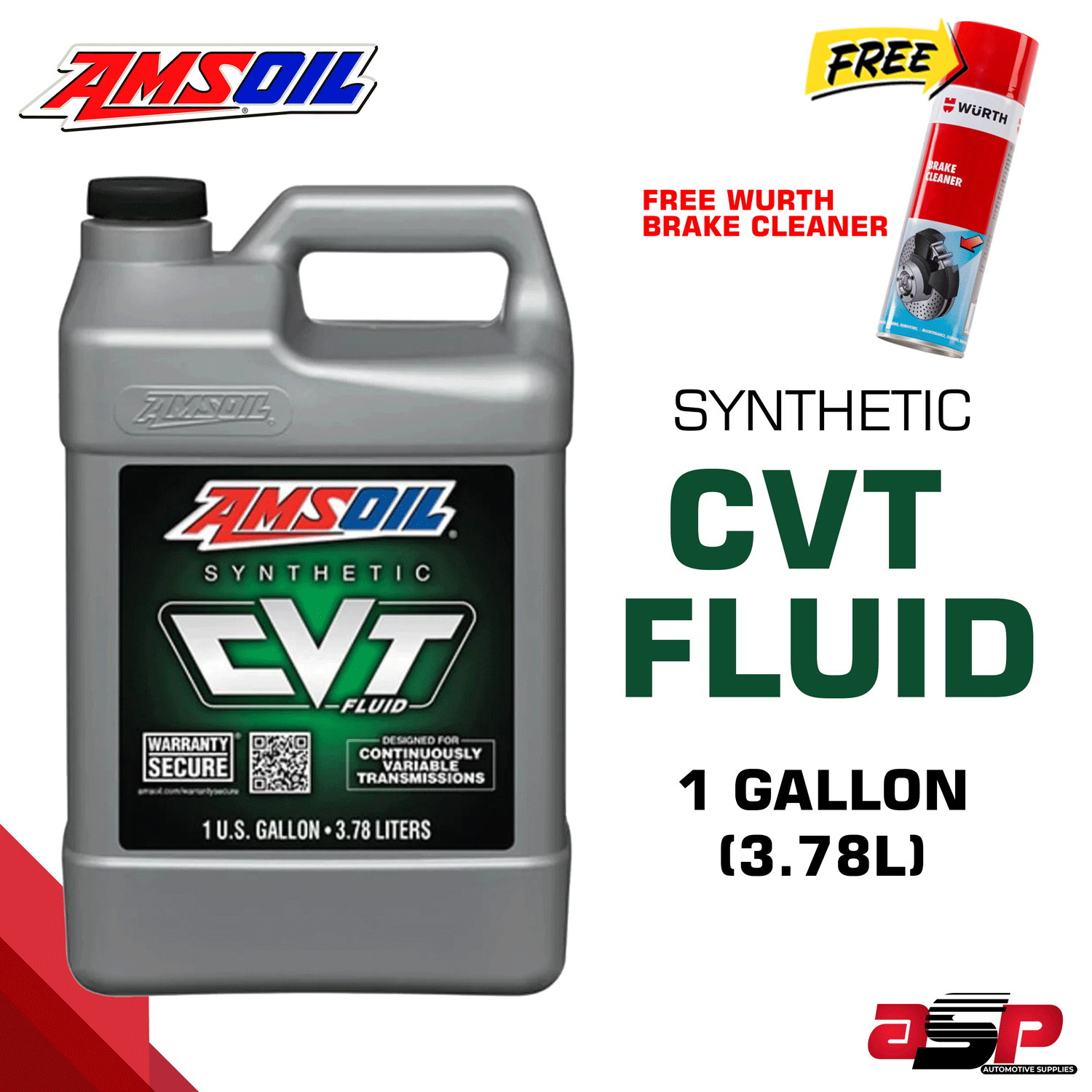 AMSOIL Synthetic CVT Fluid (available in Gallon and Quart) Lazada PH