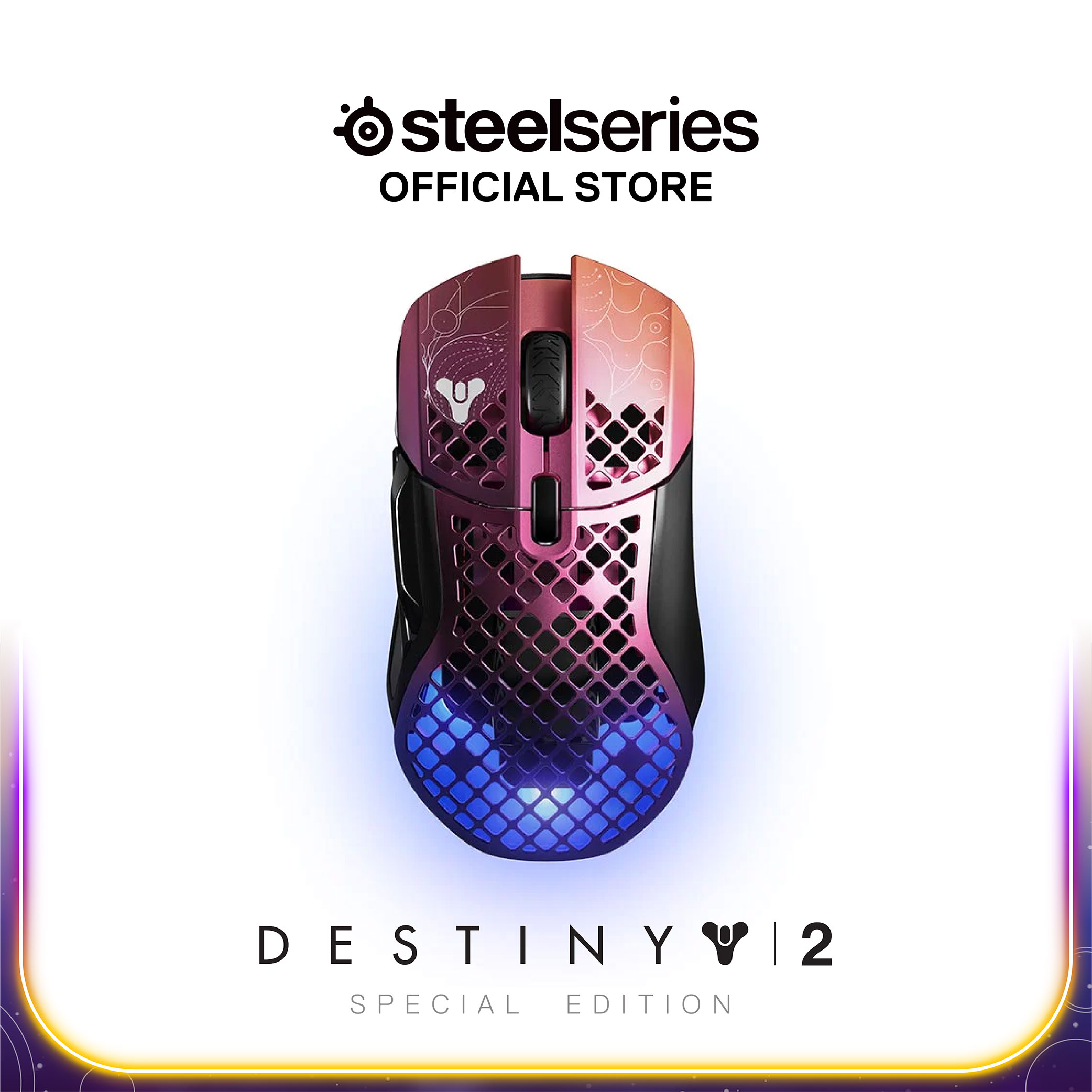 Limited Edition) SteelSeries Destiny 2 LightFall Edition Aerox 5 