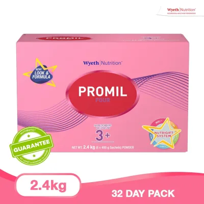 Wyeth® Promil® Four powdered milk drink for pre-schoolers over 3 years old bag in box 2.4kg