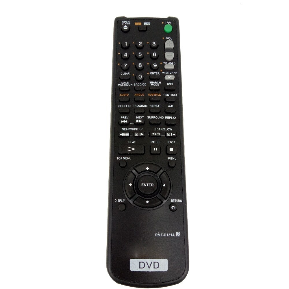 New replacement for sony dvd player remote control rmt-d131a for svp-ns500v dvp-nc550v dvp-nc6 fernbedienung