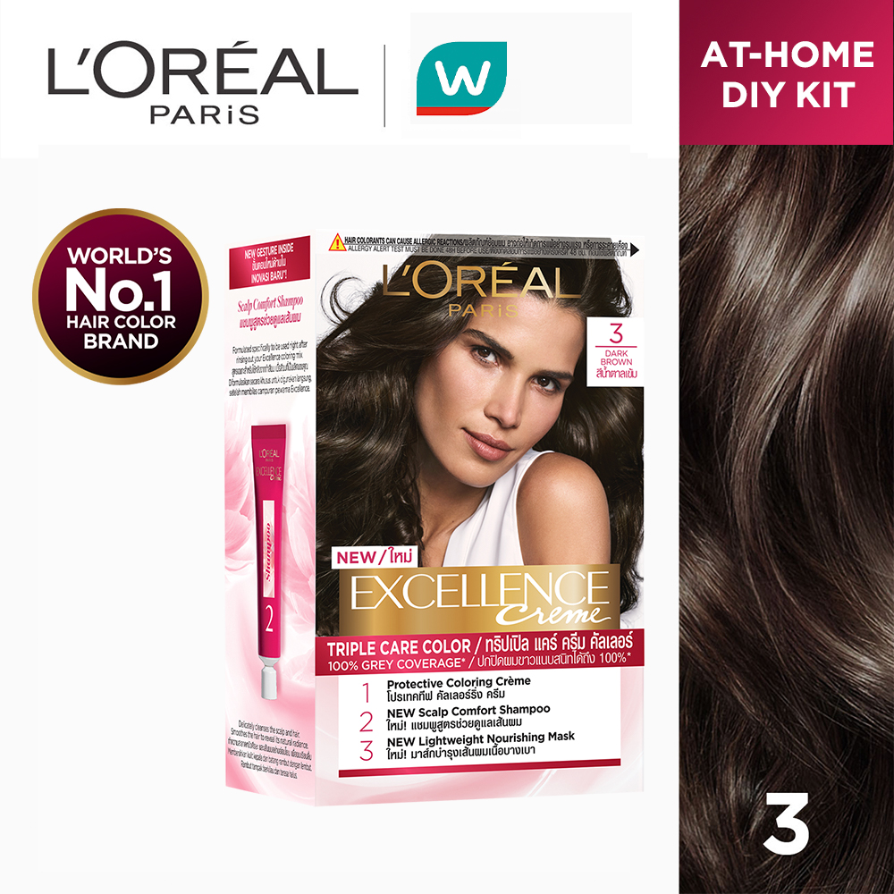 L'Oreal Paris Excellence Hair Color (Dark Brown) | Lazada PH