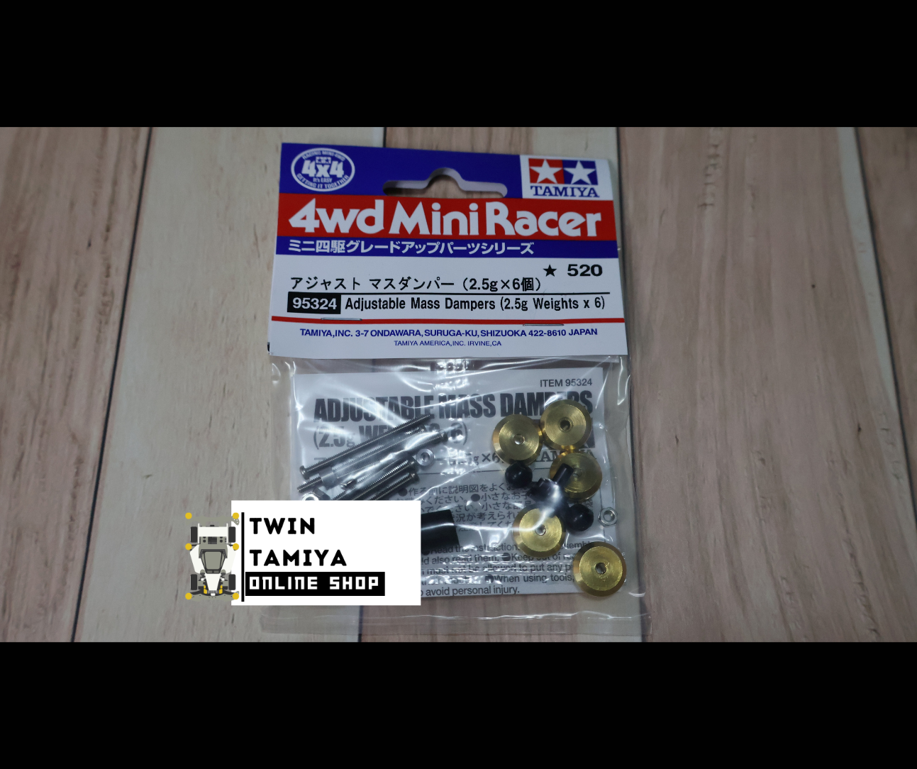 Tamiya Mini 4WD Adjustable Mass Dampers (2.5g x 6) Lazada PH