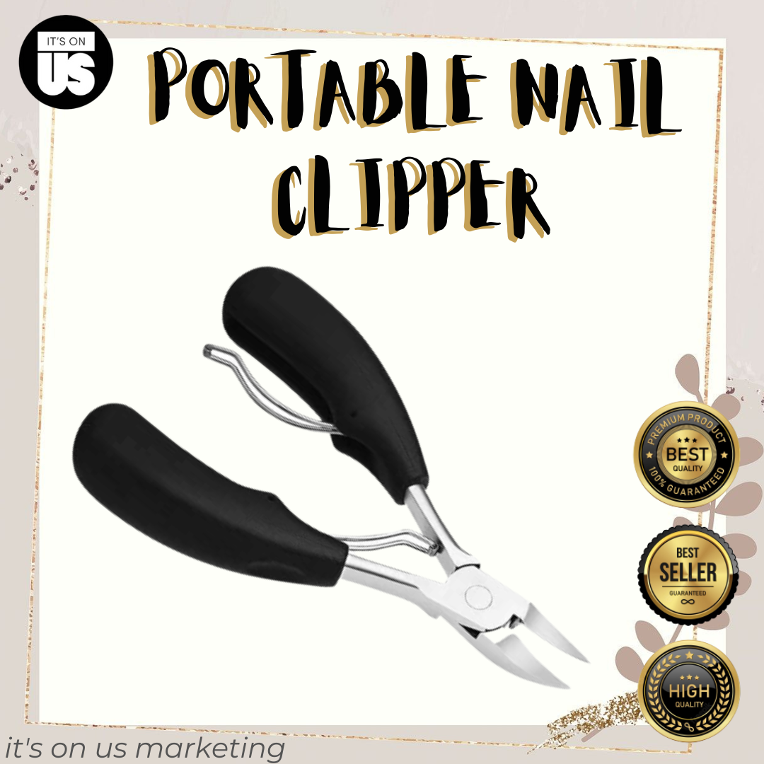 Podiatrist's Toenail Clippers for Thick and Ingrown Nails - Surgical Grade  Stainless Steel Nippers by Fox Medical Equipment