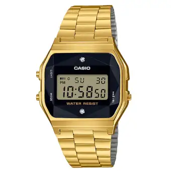 casio a159wad gold
