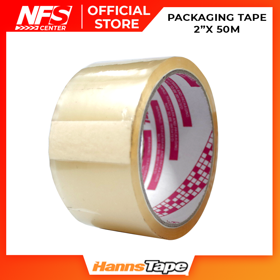 Hannstape Packaging Tape Clear 48mm x 50m Lazada PH