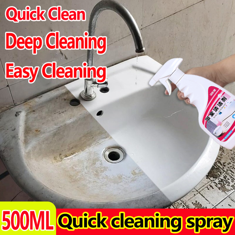 【Deep Clean】Bathroom cleaner Scale remover spray Bathroom stain remover