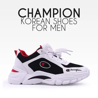 champion white rubber shoes