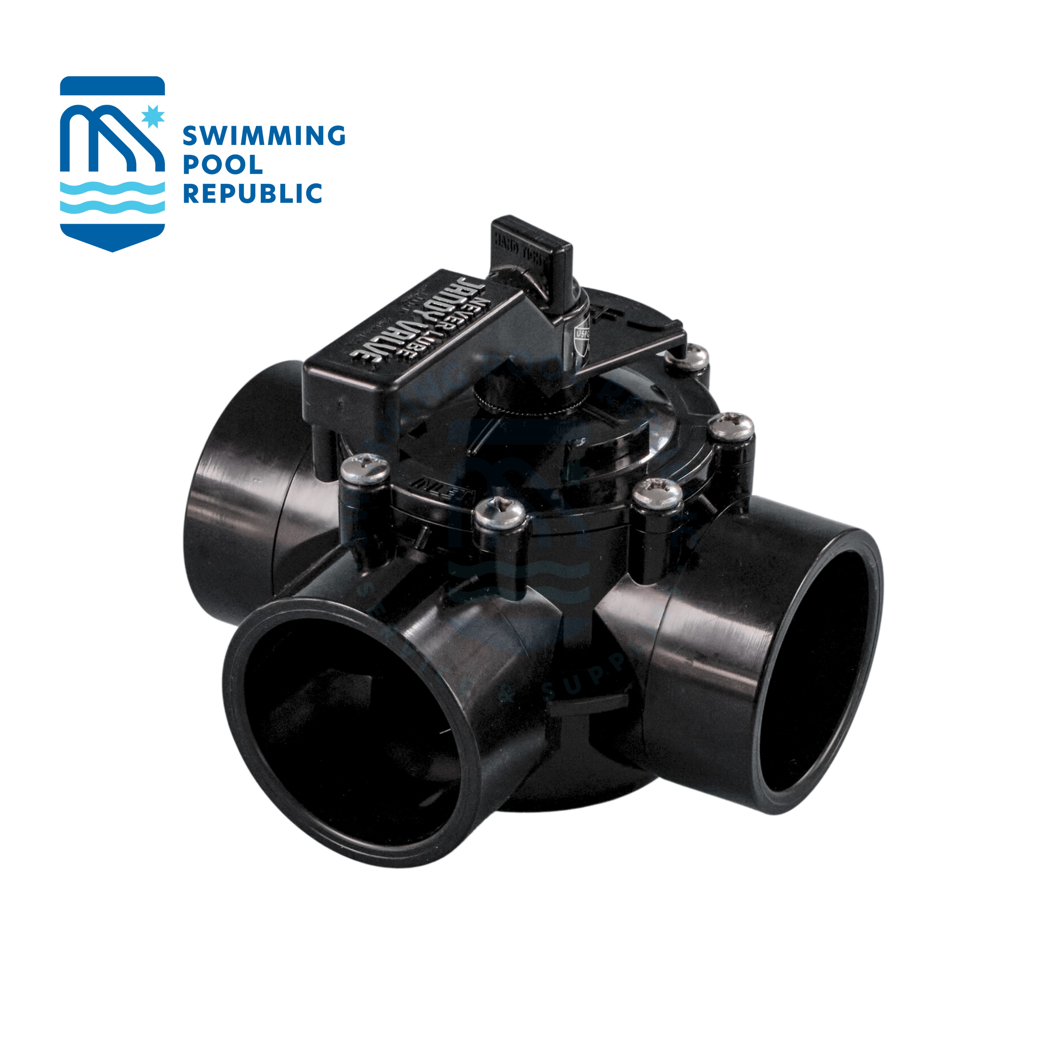SWIMMING POOL VALVE, JANDY VALVE 3 PORT, W4717, 50MM SIN, Never Lube