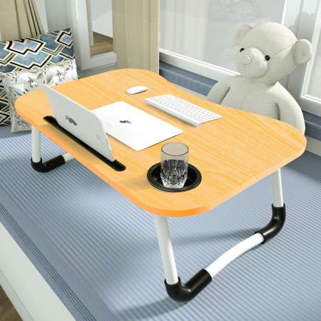 Greenmoon Folding Table Computer Table Bed Desk