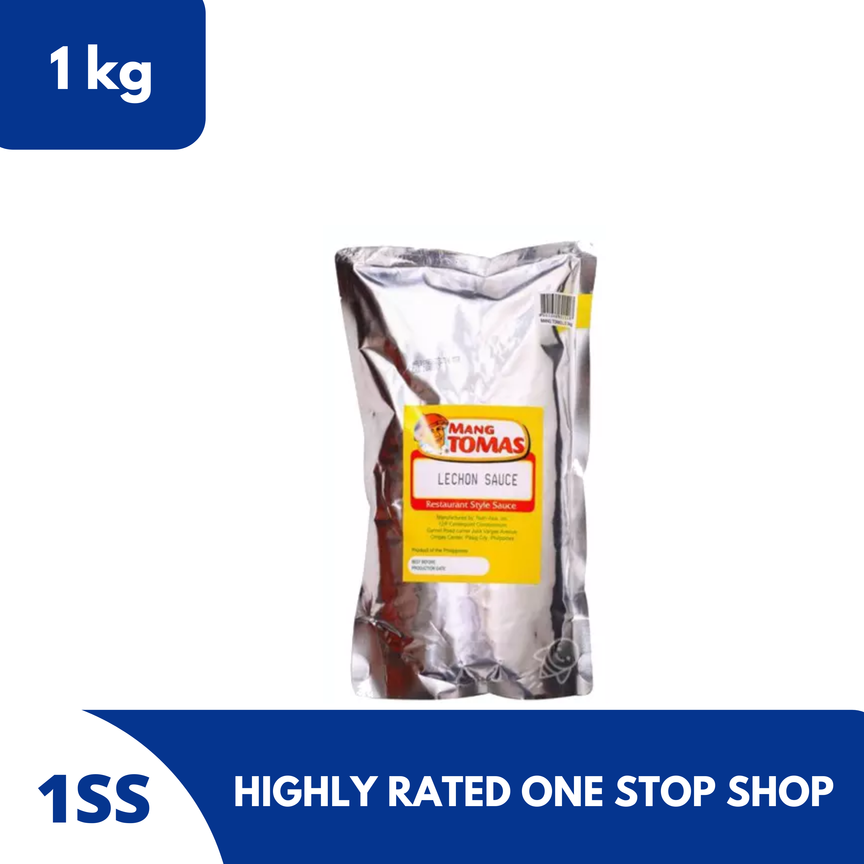 Mang Tomas Lechon Sauce 1kg Local Supplier Warranty Lechon Sauce
