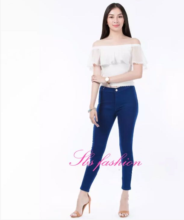 best high waisted stretch jeans