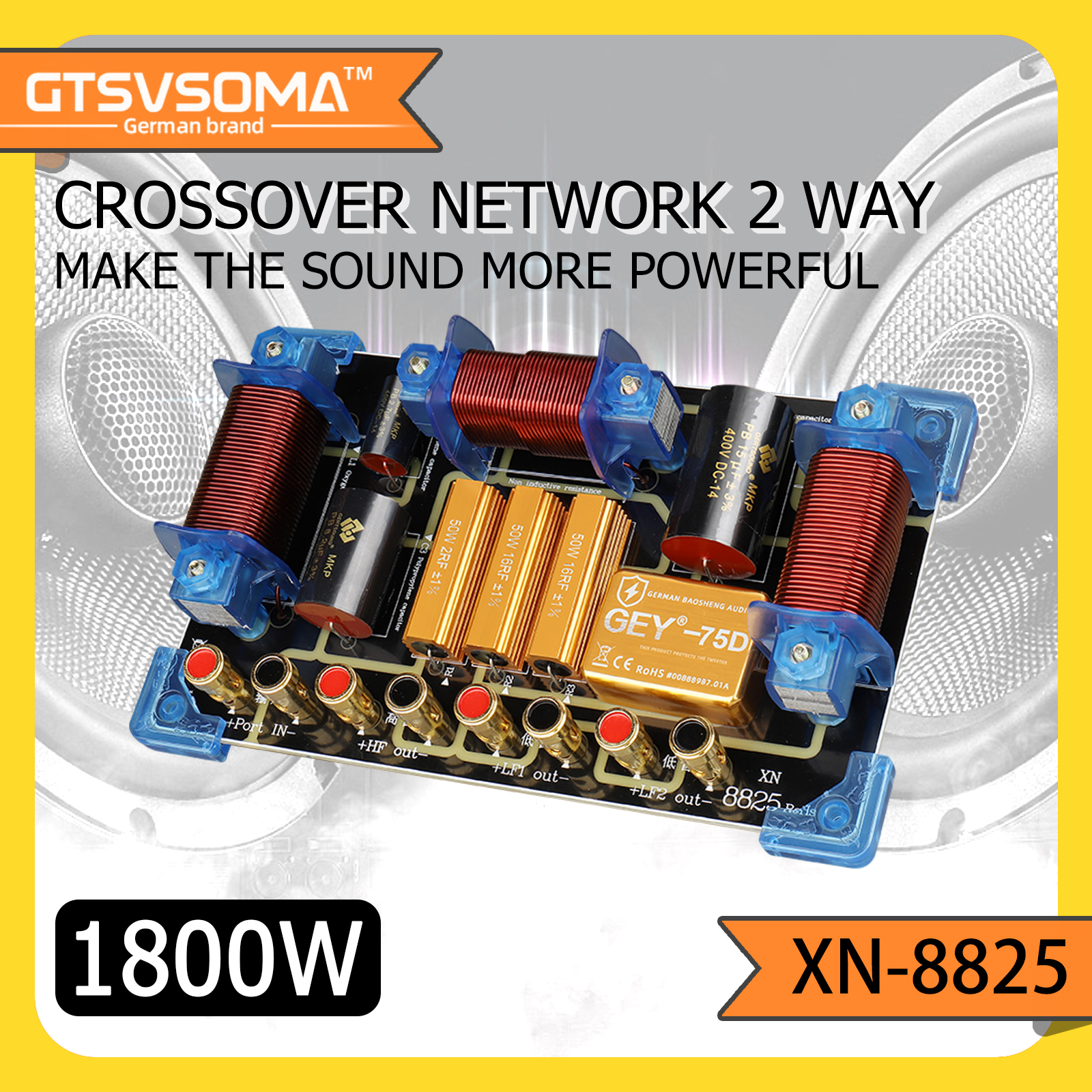 GTSVSOMA™ Original XN8825 Dividing Network 3 way high power 2200
