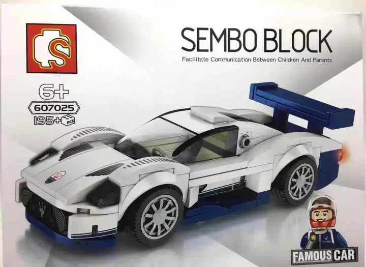 lego sembo block car