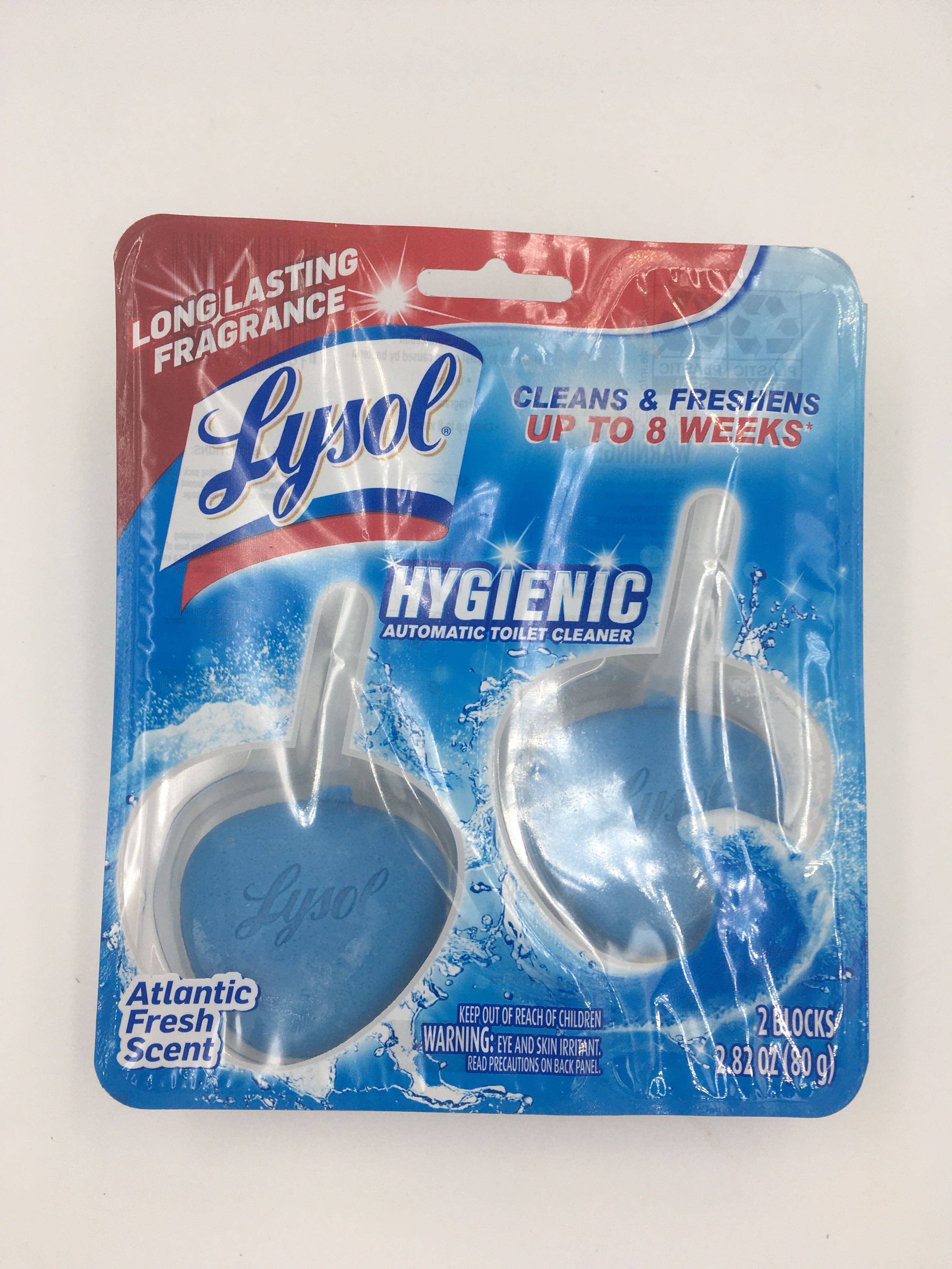 Lysol Automatic Toilet Bowl Cleaner 2.82oz (80g) Atlantic Fresh Scent