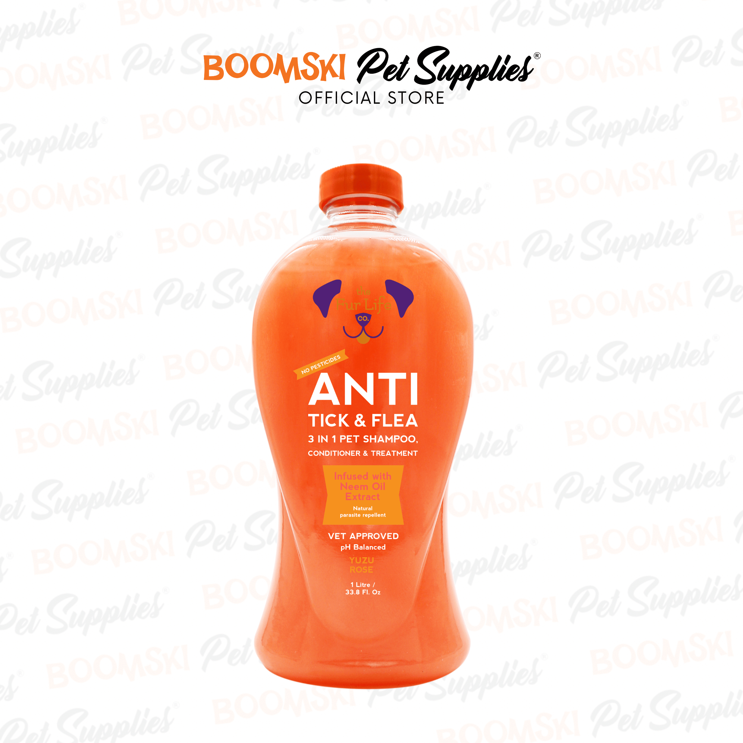 The Fur Life 3in1 Dog Shampoo, Conditioner & Treatment 1000ml Lazada PH