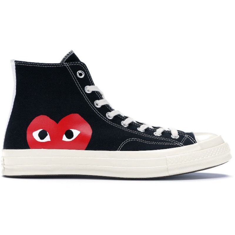 Converse x Comme Des Garcons CDG Play Chuck 70 Low High Premium Quality  Unisex Sneakers 