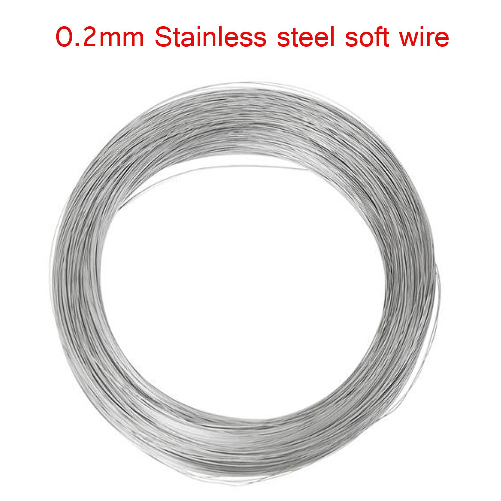 0.2mm to 1.0mm Stainless steel soft wire Annealed Wire Bundled wire rope  fence orchard binding soft wire