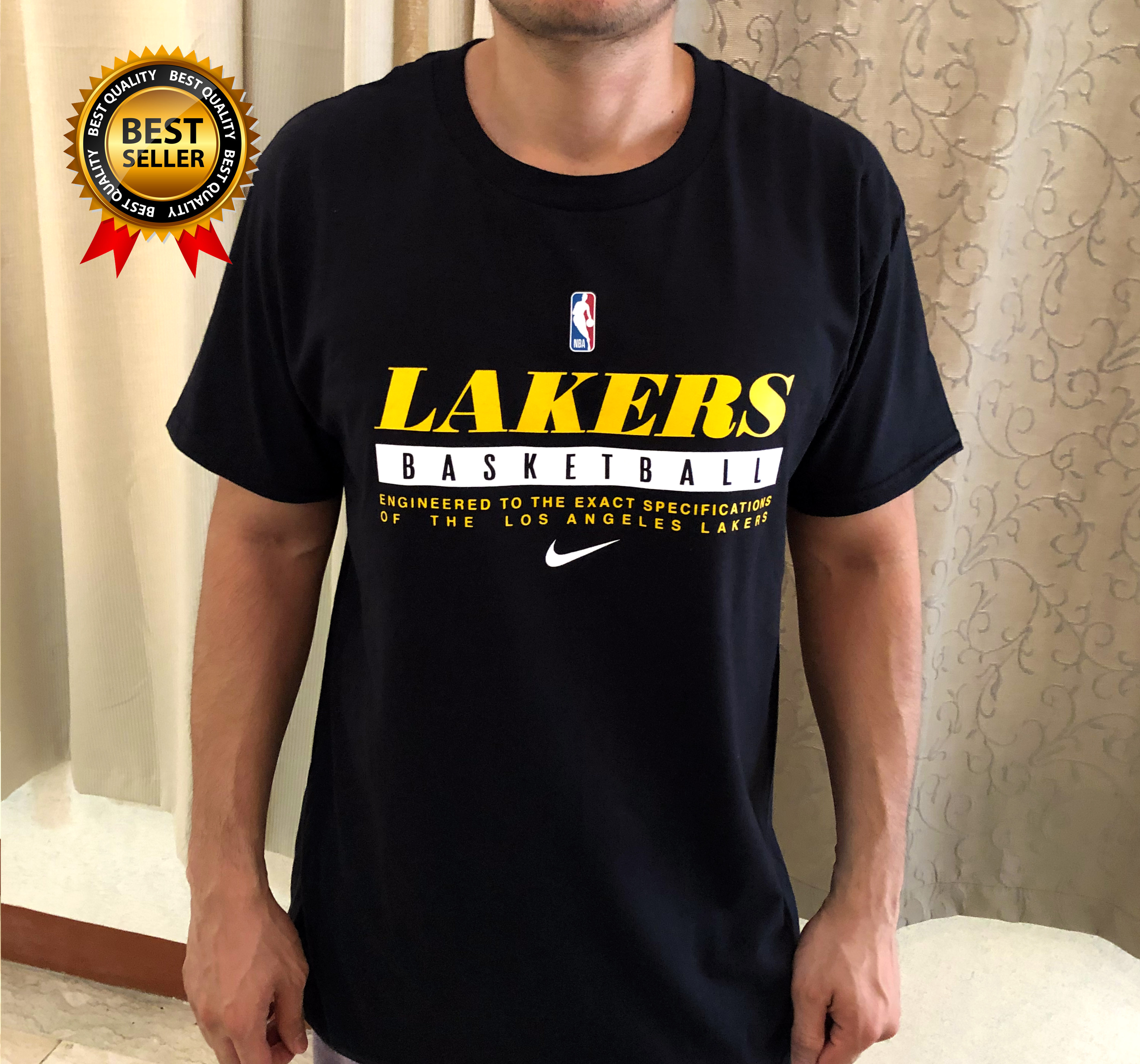 NBA Los Angeles Lakers 2021 Basketball Team Shirt LA Lakers Basketball  Practice Shirt