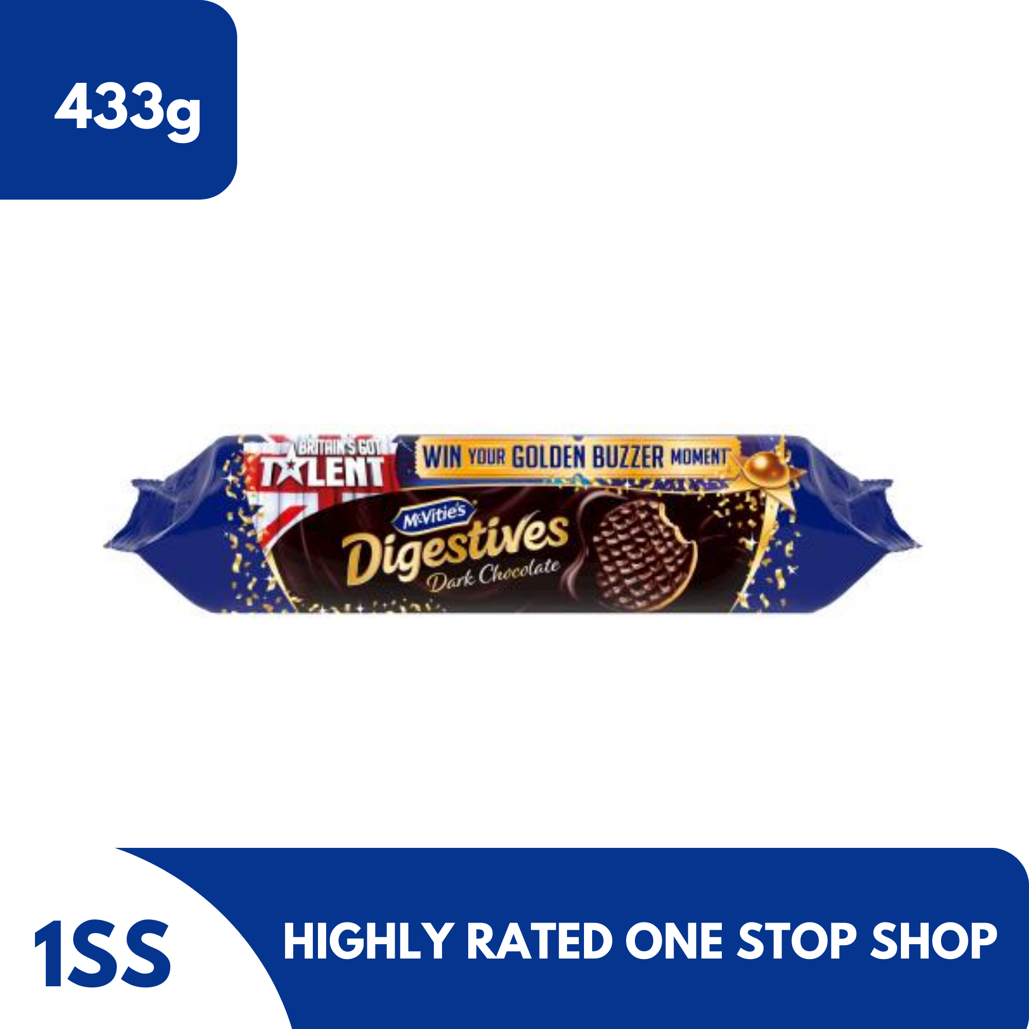 McVitie's Digestives Dark Chocolate Biscuits, 433g Lazada PH