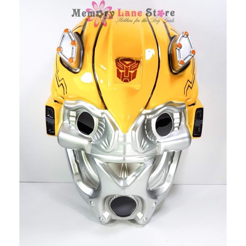 Transformers Bumblebee Face Mask (Kiddie size) Lazada PH