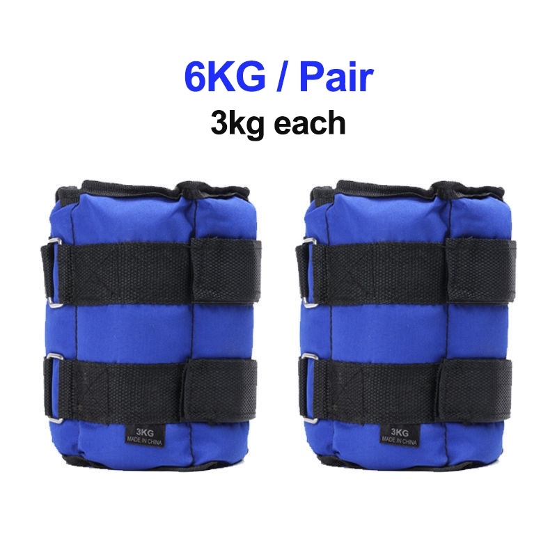 8KG 10KG Ankle weights Iron Sand (Pair) Professional Strength Training