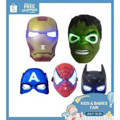 ✜ J King -Avengers Mask With Light And Sounds Kids Toys
