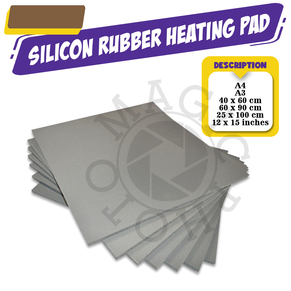 RUBBER HEATING PAD (HEAT PRESS)