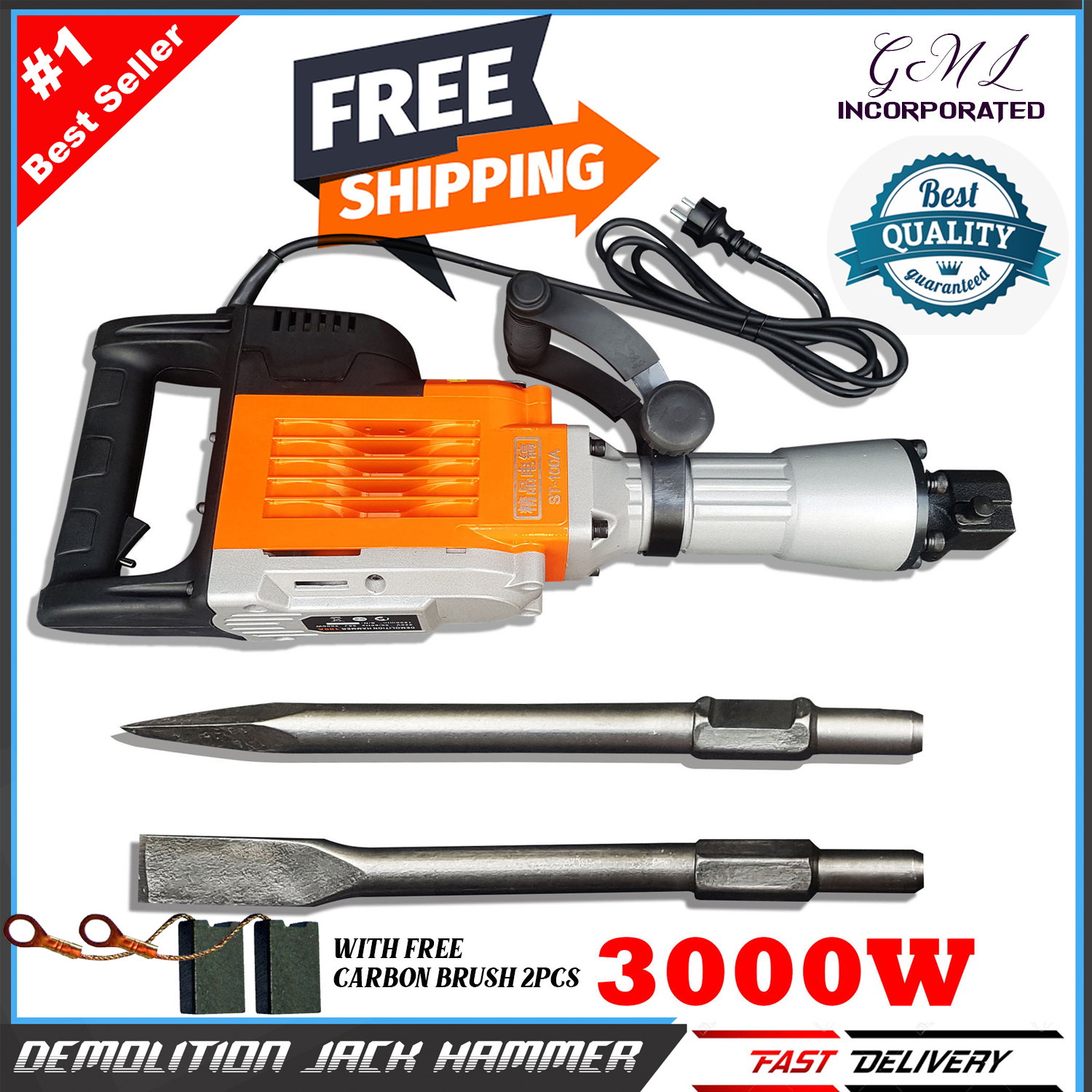 New Powerful Demolition Jack Hammer 