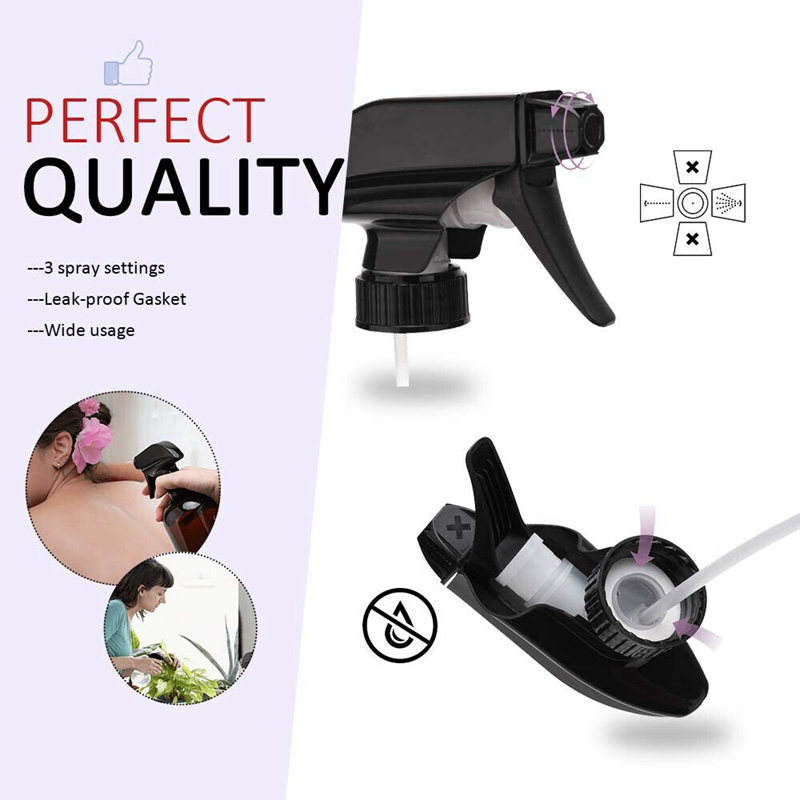 12 Pcs Trigger Sprayer Spray Bottle Nozzle Head - 28/410 Neck Bottle Size