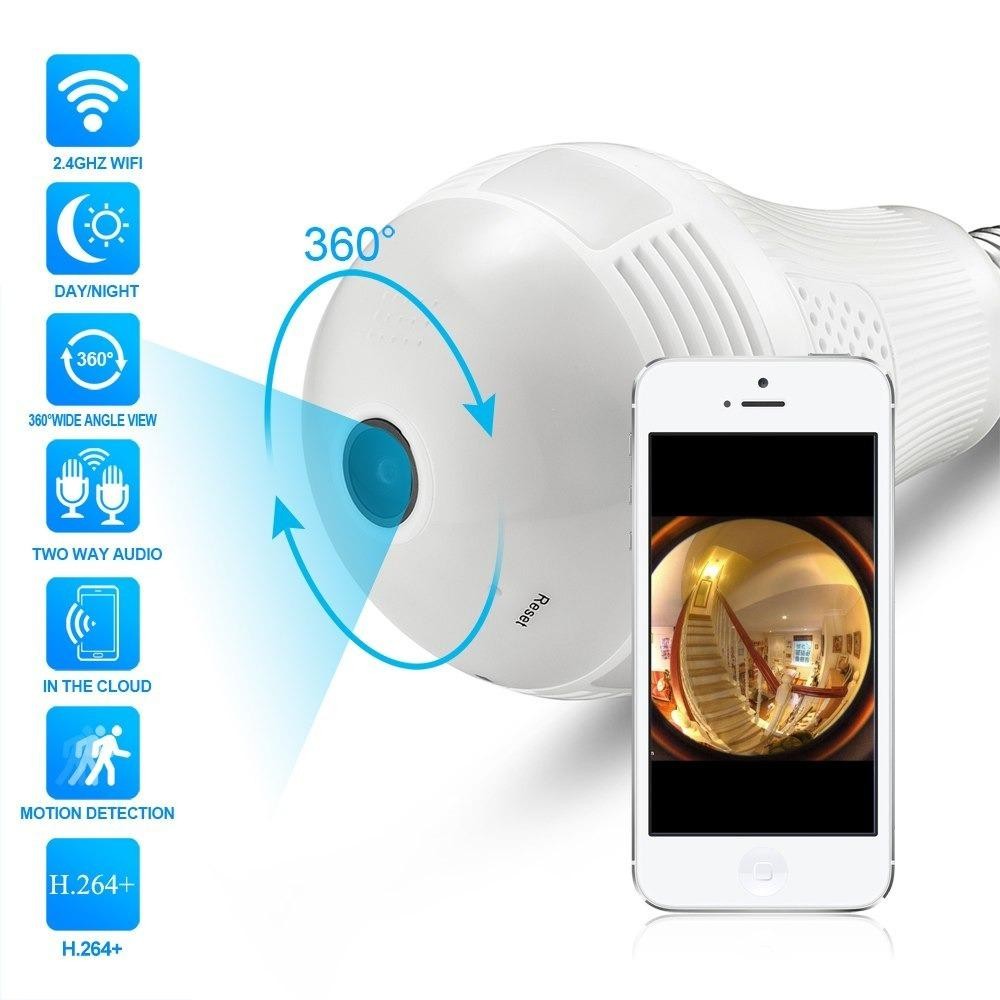 V380s IP CAM Wireless WIFI Network Security Audio Home Monitor CCTV 360