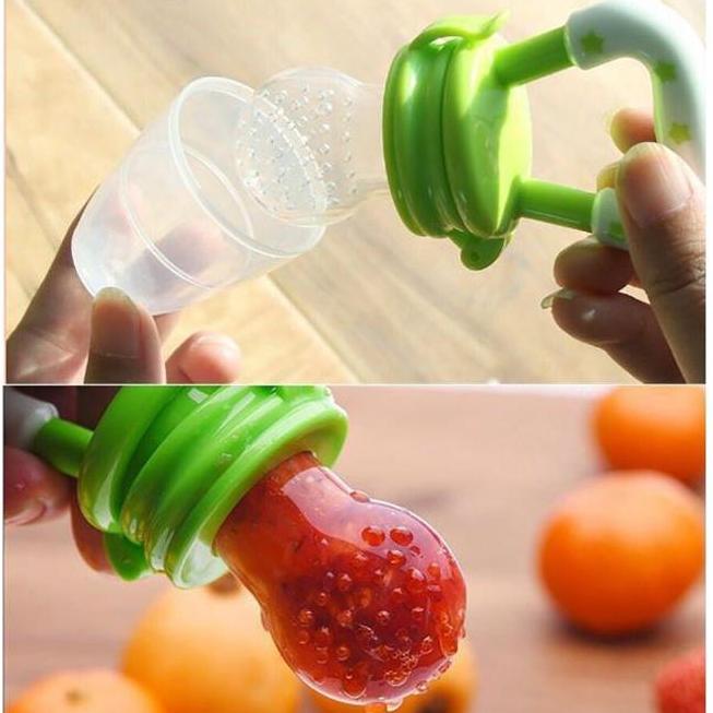 Pacifier with fruit store inside