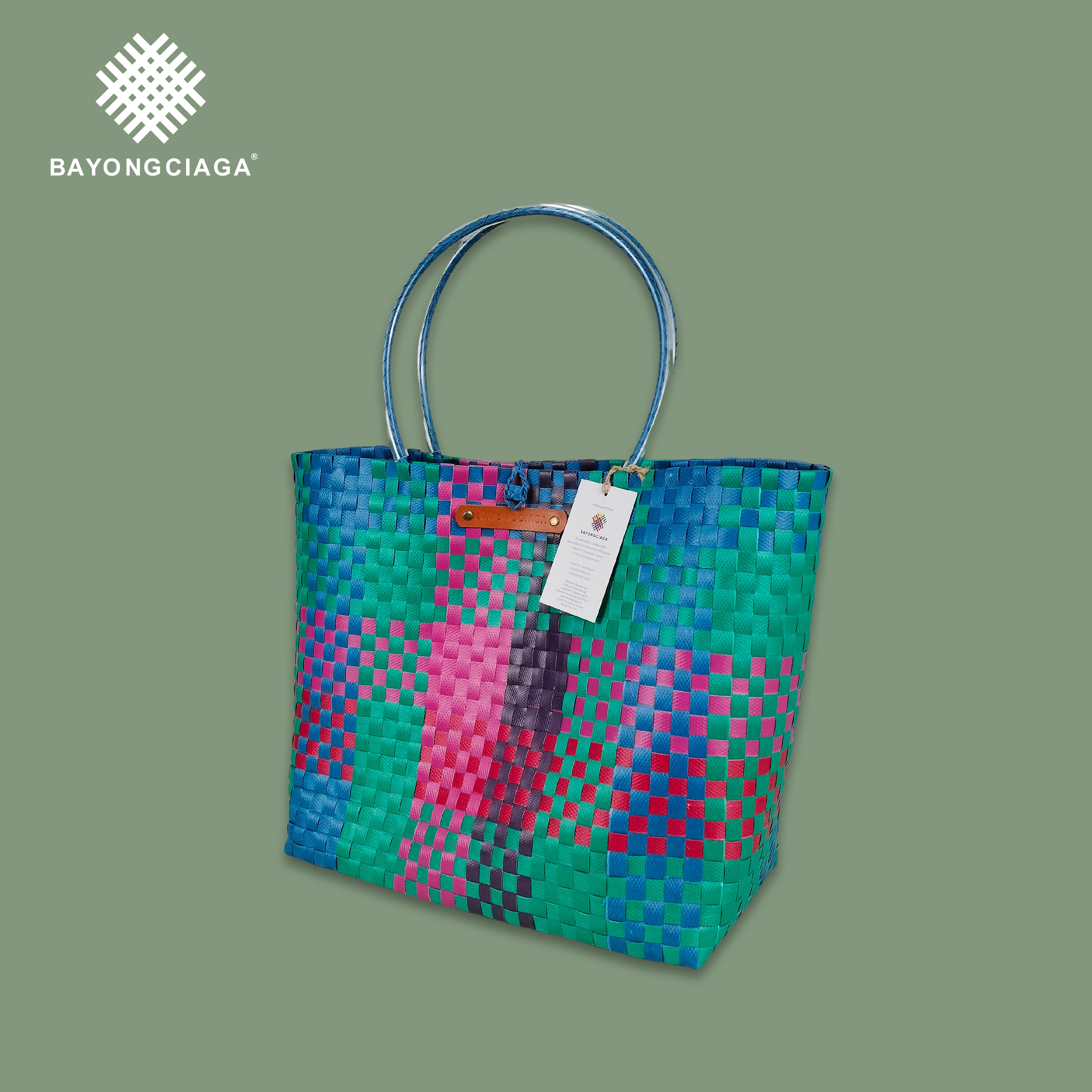 Bayongciaga Classic Luxe Cabo Top Handle Shoulder Bayong Bag Lazada PH