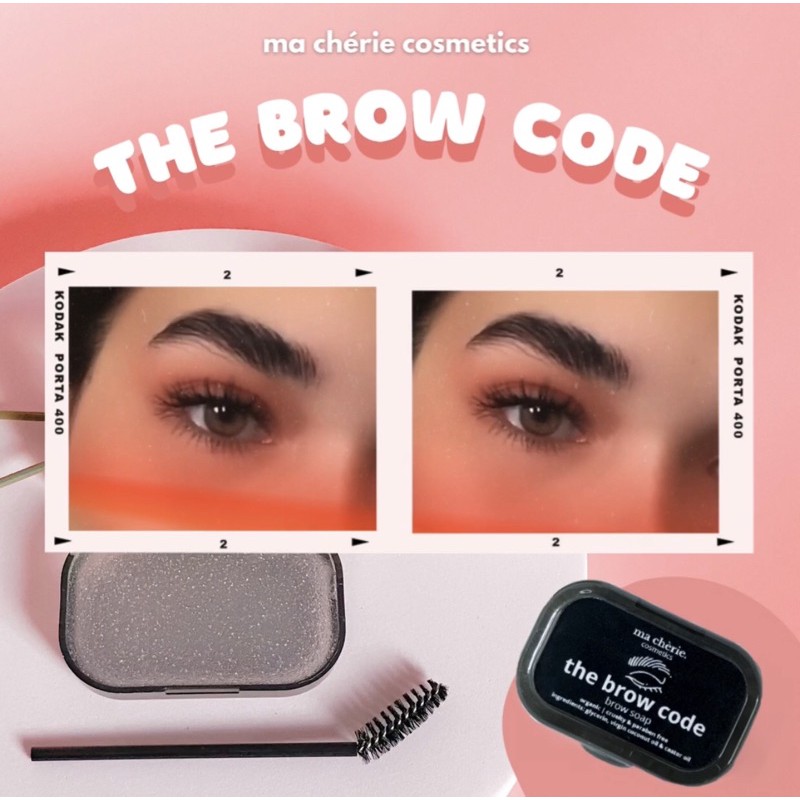 Ma Chérie Cosmetics “the brow code” brow soap Lazada PH