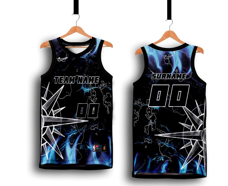 BASKETBALL SEAMAN 04 MAP JERSEY FREE CUSTOMIZE OF NAME AND NUMBER ONLY 