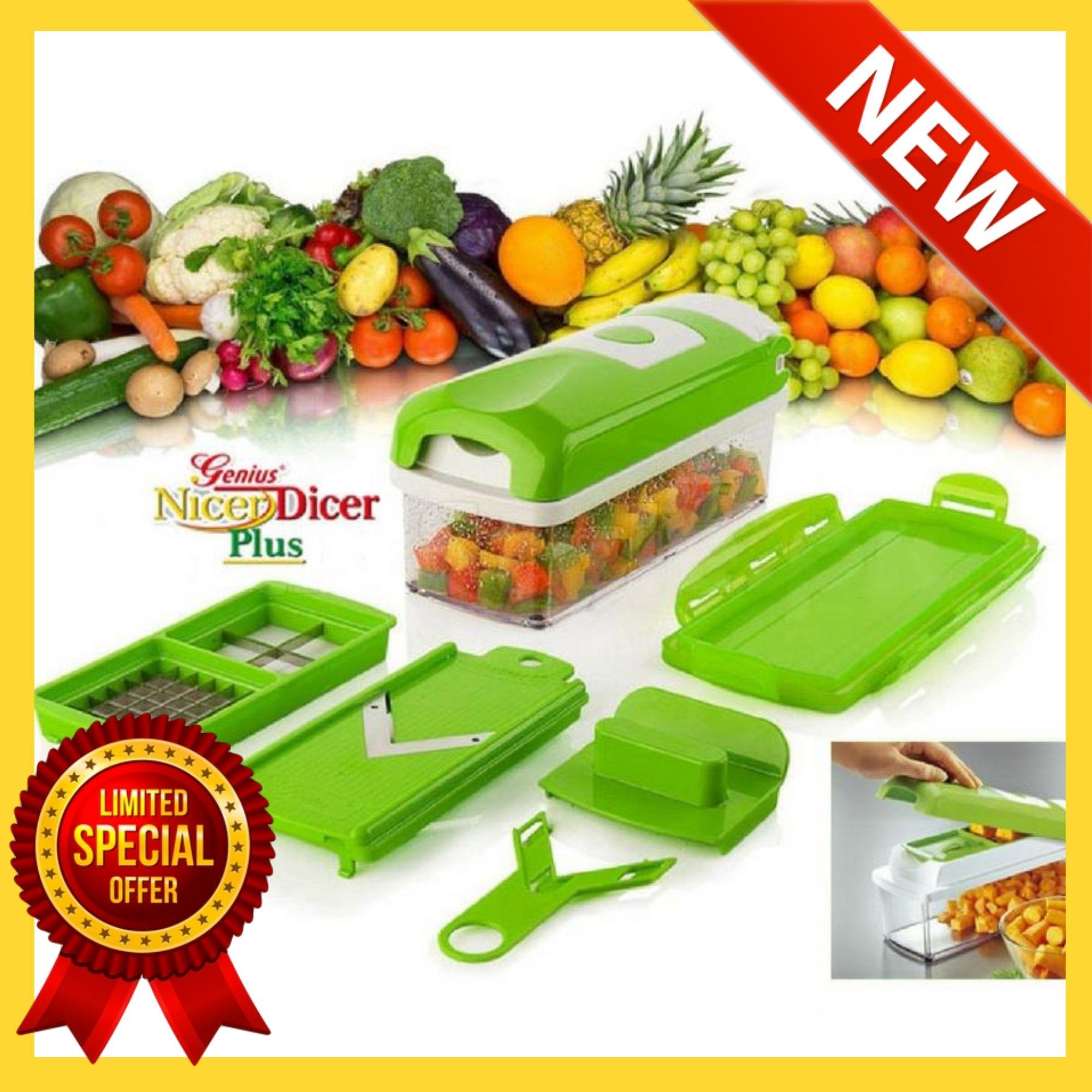 Simple Elegant Kitchen Equipment 2019 all new nicer dicer multi function kitchen tool vegetable fruit slicer and peeler