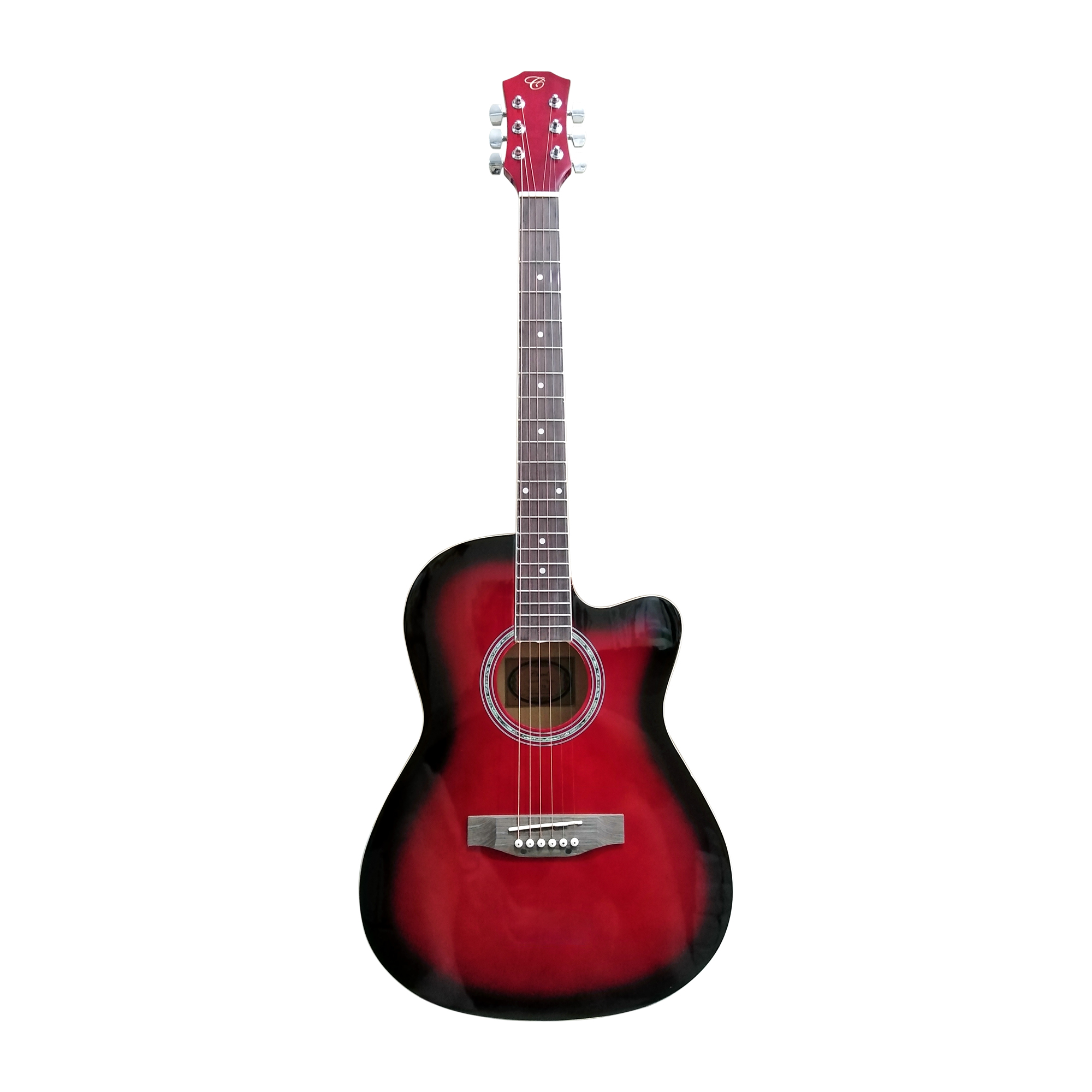 Chard Acoustic Guitar C Without Eq Red Sunburst Lazada Ph