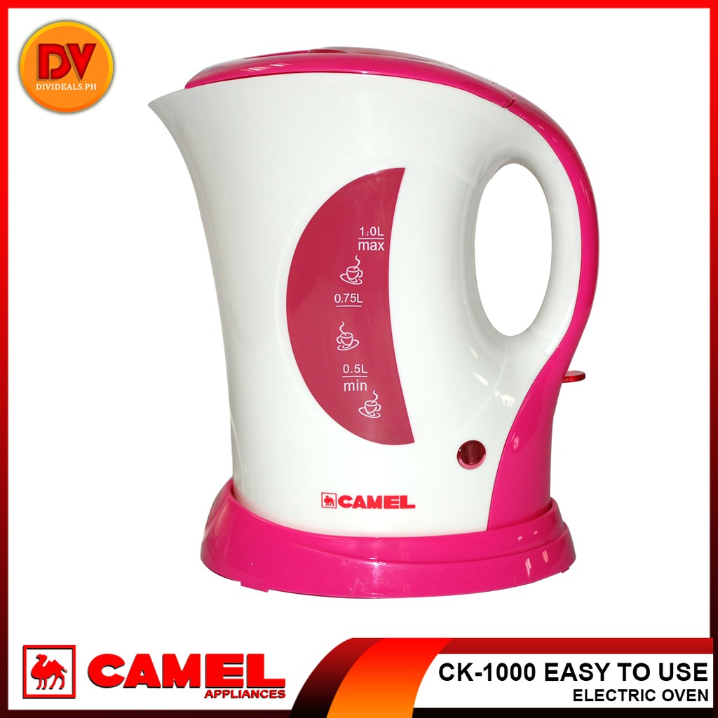 Camel CK1000 1Liter Capacity Electric Kettle Lazada PH